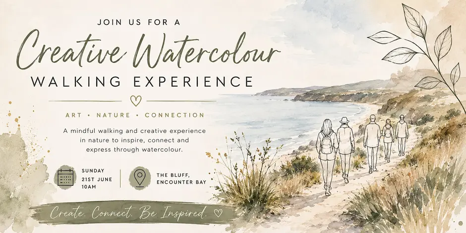 Creative Watercolour Walking Experience